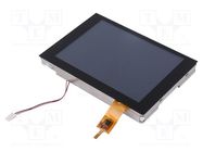 Display: TFT; 5.7"; 320x240; Illumin: LED; Dim: 144x104.6mm DISPLAY ELEKTRONIK