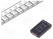 Capacitor: tantalum-polymer; low ESR; 10uF; 50VDC; D; 2917; SMD KEMET