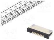 Connector: FFC/FPC; PIN: 7; horizontal,bottom contacts,ZIF; SMD JOINT TECH