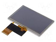 Display: TFT; 4.3"; 480x272; Illumin: LED; Dim: 105.5x67.2x4.1mm DISPLAY ELEKTRONIK