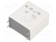 Capacitor: polypropylene; 2.5uF; ESR: 3.1mΩ; THT; ±5%; -40÷85°C KEMET