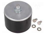 Capacitor: polypropylene; 250uF; Leads: screw; M12 screw; C44U KEMET
