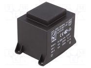 Transformer: encapsulated; 50VA; 230VAC; 12V; 12V; 2083mA; 2083mA HAHN