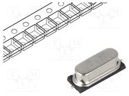 Resonator: quartz; 28.63636MHz; ±30ppm; 20pF; SMD; HC49SMD SR PASSIVES