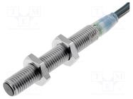 Sensor: inductive; OUT: NPN / NC; 0÷2mm; 12÷24VDC; M8; IP67; 200mA OMRON