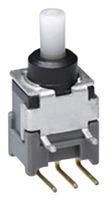 SWITCH, PUSHBUTTON, NON-ILLUMINATED, SPDT, 0.1A, 28VAC