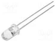 LED; 5mm; pink (cherry); 15°; Front: convex; 2.8÷3.6V; No.of term: 2 OPTOSUPPLY