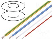 Wire; HELUTHERM® 145; 1x0.75mm2; stranded; Cu; orange; -55÷145°C HELUKABEL