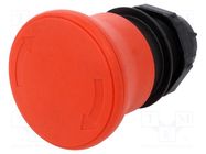 Switch: emergency stop; 22mm; Stabl.pos: 2; red; none; IP66; Pos: 2 