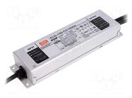 Power supply: switching; LED; DALI; 150W; 36÷72VDC; 2.1A; IP67; 91% MEAN WELL