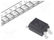 Optocoupler; SMD; Ch: 1; OUT: transistor; 5kV; CTR@If: 300-600%@5mA ONSEMI