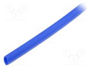 Protective tube; polyetylene; blue; -10÷40°C; Øint: 3mm; Øout: 5mm 