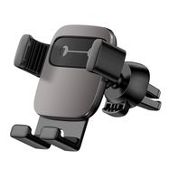 Baseus Cube SUYL-FK01 gravity phone holder 4.7-6.6&quot; for car air vent - black, Baseus