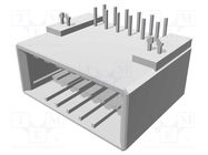 Socket; wire-board; male; Dynamic D-3100D; PIN: 12; 3.81mm; 10A TE Connectivity