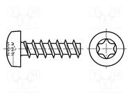 Screw; 2.2x14; Head: cheese head; Torx®; TX06; hardened steel BOSSARD