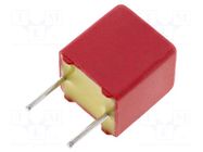 Capacitor: polypropylene; 1nF; Uoper: 630VDC; Uoper max: 630VDC WIMA