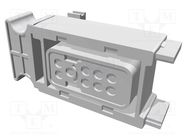 Connector: rectangular; 2.5mm System; female; plug; for cable TE Connectivity