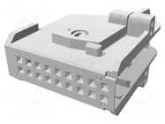Enclosure for connectors: specialist; PIN: 18; black TE Connectivity