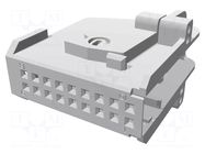 Enclosure for connectors: specialist; Micro Quadlock System TE Connectivity
