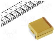 Capacitor: tantalum; low ESR; 15uF; 20VDC; SMD; C; 2312; ±10%; 400mΩ KEMET