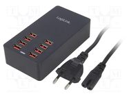 Power supply: switching; 5VDC; 8.8A; Out: USB; 100÷240VAC; -20÷80°C LOGILINK