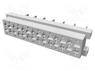 Micro-MaTch; socket; female; PIN: 14; THT; on PCBs; Layout: 2x7 TE Connectivity