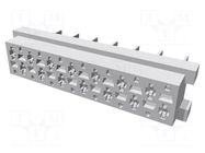 Micro-MaTch; socket; female; PIN: 14; THT; on PCBs; Layout: 2x7 TE Connectivity