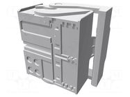 Plug case; female; PIN: 16; straight; for cable; black TE Connectivity