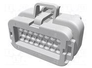 Connector: automotive; plug; female; AMPSEAL; PIN: 23; for cable TE Connectivity
