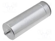 Capacitor: polypropylene; one phase; Q@50Hz: 5kVAR; 450VAC; 11.1A DUCATI ENERGIA