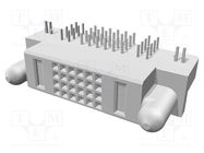 Connector: PCB to PCB; MULTI-BEAM; socket; female; angled 90° TE Connectivity