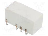 Relay: electromagnetic; DPDT; Ucoil: 12VDC; Icontacts max: 2A; G6S OMRON Electronic Components