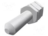 Threaded head screw; UNC 4-40; Spanner: 5mm; Screw length: 12.7mm TE Connectivity