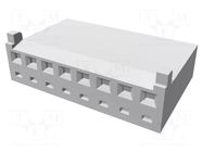 Connector: wire-board; plug; female; PIN: 8; CST-100; for cable TE Connectivity