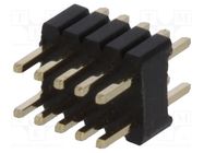 Connector: pin strips; pin header; male; PIN: 10; straight; 1.27mm NINIGI