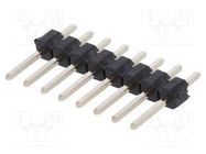 Connector: pin strips; pin header; male; PIN: 8; straight; 2.54mm CONNFLY