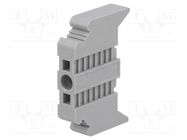 Holder; grey; Width: 9.5mm; TS35; Ht: 32.8mm; L: 48.6mm PHOENIX CONTACT