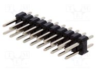 Connector: pin strips; pin header; male; PIN: 20; straight; 2.54mm CONNFLY