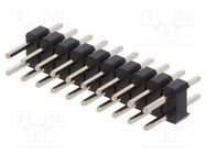 Connector: pin strips; pin header; male; PIN: 20; straight; 2mm; THT CONNFLY