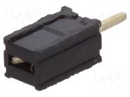 Connector: pin strips; socket; female; PIN: 1; straight; THT; 1.27mm CONNFLY