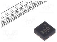 IC: voltage regulator; LDO,fixed; 1.2V; 0.15A; WSON6; SMD; TPS709 TEXAS INSTRUMENTS