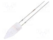 LED; 5mm; white warm; candle light effect,blinking; 220÷330mcd OPTOSUPPLY