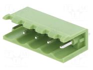 Connector: pluggable terminal block; socket; male; 15A; 300V; THT XINYA