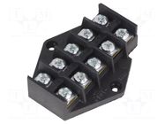 Connector: terminal block; 400V; screw terminal; Contacts: brass PLASTROL