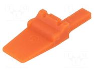 Secondary lock; male; PIN: 2; ATM AMPHENOL