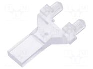 Fiber for LED; 2x5mm; L: 15mm; No.of mod: 1; rectangular MENTOR