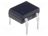 Bridge rectifier: single-phase; Urmax: 100V; If: 1A; Ifsm: 50A; DFM DIODES INCORPORATED