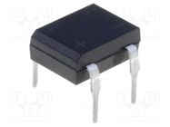 Bridge rectifier: single-phase; Urmax: 200V; If: 1A; Ifsm: 50A; DFM DIODES INCORPORATED