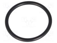 O-ring gasket; NBR caoutchouc; Thk: 2mm; Øint: 22mm; M25; black 