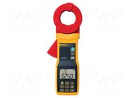 Meter: grounding resistance; pincers type; LCD; (9999) FLUKE